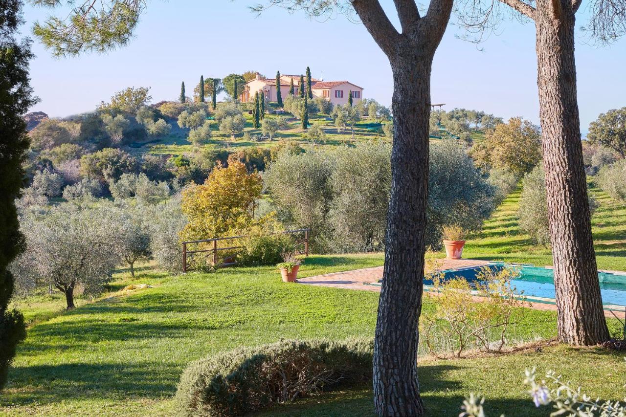 Poggio Tamantino, Villa Con Piscina In Maremma Poggio Cavallo Kültér fotó